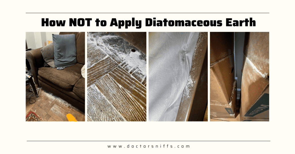 Diatomaceous Earth for Bed Bugs How NOT to Apply it