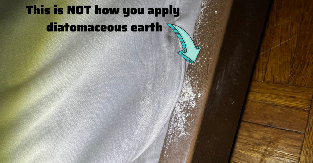 Diatomaceous earth is a health hazard for your lungs