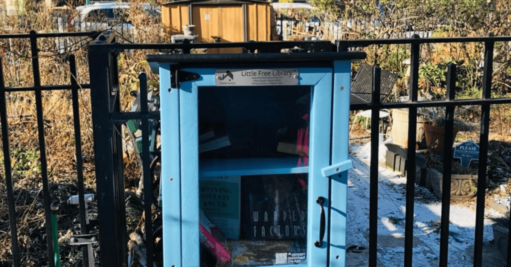 bugs in little free library nyc
